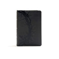 KJV Large Print Compact Reference Bible | Charcoal LeatherTouch, Red Letter