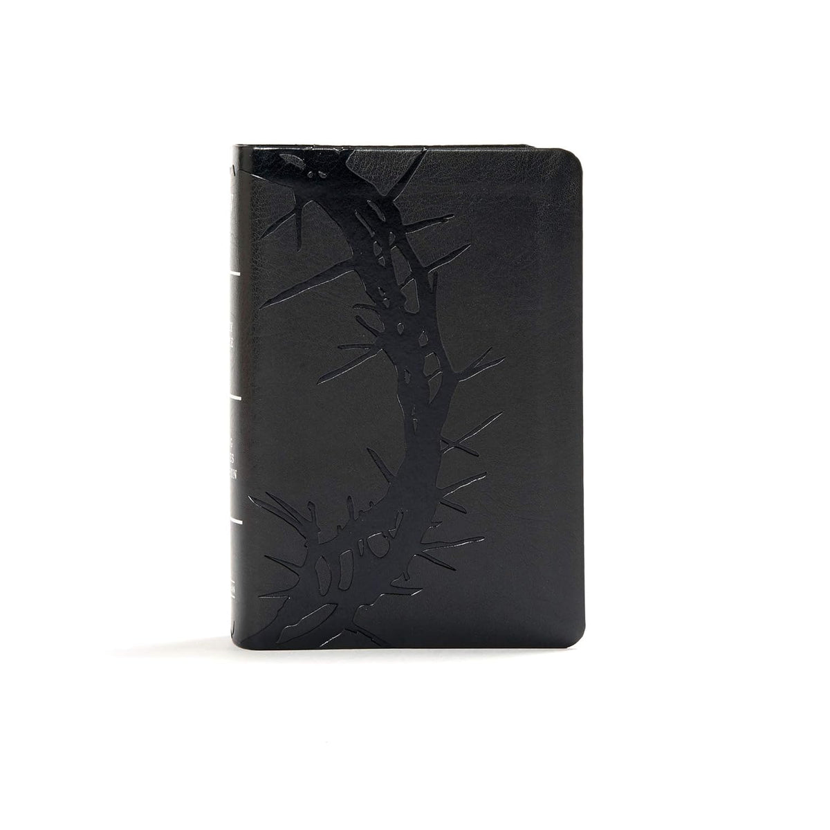 KJV Large Print Compact Reference Bible | Charcoal LeatherTouch, Red Letter