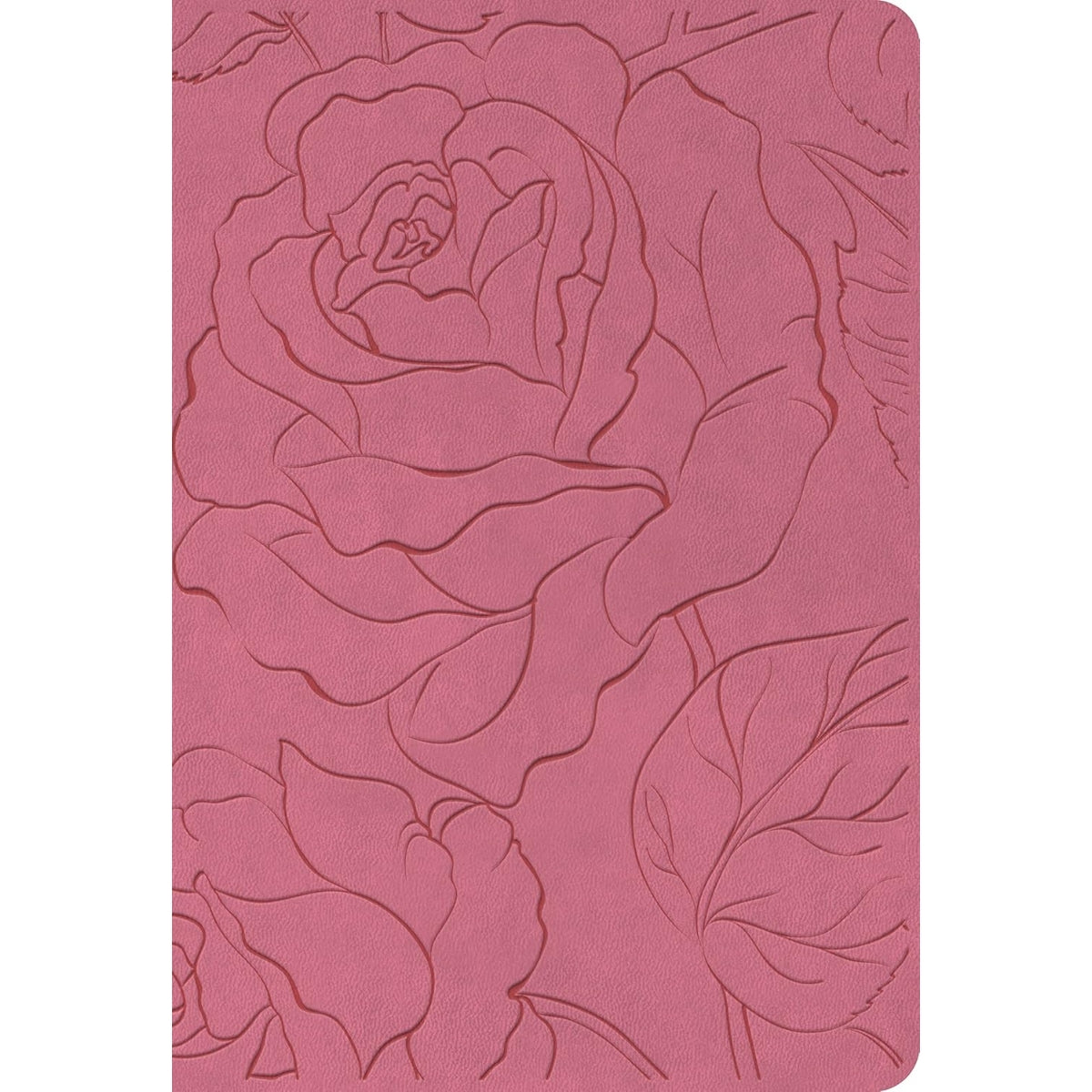 NLT Large Print Premium Value Thinline Bible, Filament Enabled | Garden Pink LeatherLike