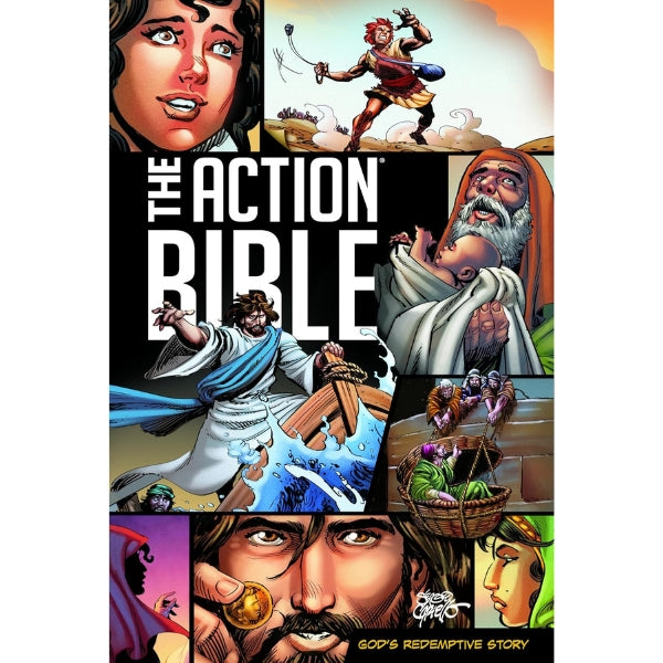 The Action Bible: God's Redemptive Story | Illustrated Bible for Kids & Teens