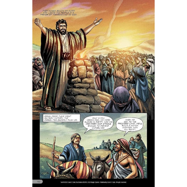 The Action Bible: God's Redemptive Story | Illustrated Bible for Kids & Teens