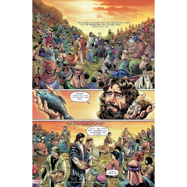 The Action Bible: God's Redemptive Story | Illustrated Bible for Kids & Teens